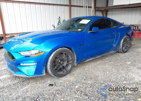 2021 Ford Mustang Gt Fastback из США, поврежденный, VIN 1FA6P8CF4M5125666